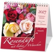 Cover-Bild zum Titel 'Rosenduft mit lieben Wünschen 2027' von 'Doro Zachmann'
