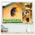 Nachwuchs bei Familie Star (hochwertiger Premium Wandkalender 2025 DIN A2 quer), Kunstdruck in Hochglanz - Heike Hultsch