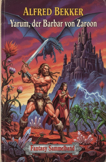 Yarum, der Barbar von Zaroon: Fantasy Sammelband - Alfred Bekker