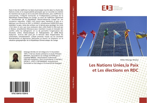 Les Nations Unies,la Paix et Les élections en RDC - Miller Milenge Wimba
