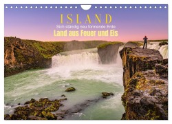 Cover-Bild zum Titel 'Island, Land aus Feuer und Eis: Sich ständig neu formende Erde (Wandkalender 2026 DIN A4 quer), CALVENDO Monatskalender' von 'Oleg Senkov'