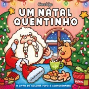 Cover-Bild zum Titel 'Um Natal quentinho (Cozy Christmas) - livro de colorir Coco Wyo' von 'Coco Wyo'