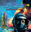 Cover-Bild zum Titel 'Perry Rhodan Hörspiel 16: Unser Mann im All' von 'Kurt Mahr'