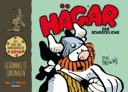 Cover-Bild zum Titel 'Hägar - Gesammelte Chroniken 2016' von 'Dik Browne'