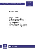 Cover-Bild zum Titel 'Die Kooperation der Deutschsprachigen Gemeinschaft Belgiens mit Deutschland auf den Ebenen des Staats- und des Verwaltungsrechts' von 'Olivier Hermanns'