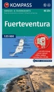 Cover-Bild zum Titel 'KOMPASS Wanderkarte 254 Fuerteventura 1:55.000' von ''