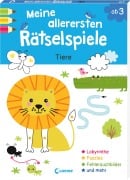 Cover-Bild zum Titel 'Meine allerersten Rätselspiele - Tiere.' von ''