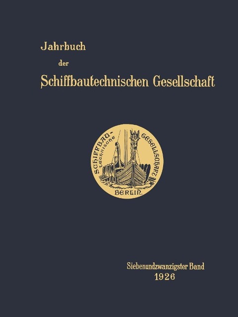 Jahrbuch der Schiffbautechnischen Gesellschaft - 