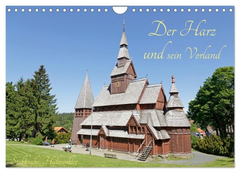 Der Harz und sein Vorland (Wandkalender 2024 DIN A4 quer), CALVENDO Monatskalender - Siegfried Kuttig