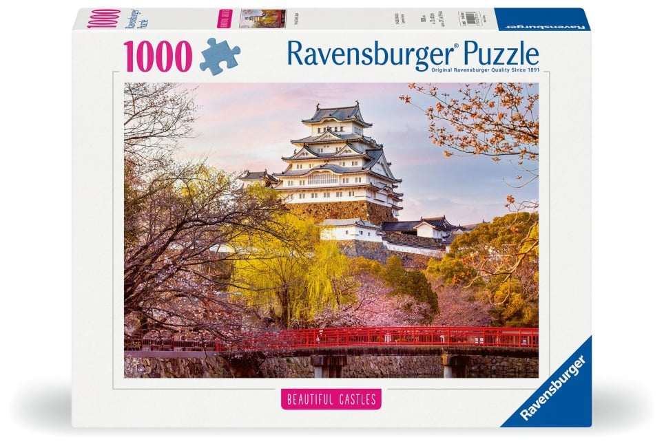 Erwachsenenpuzzle 1000 Teile - Burg Himeji, Japan - 