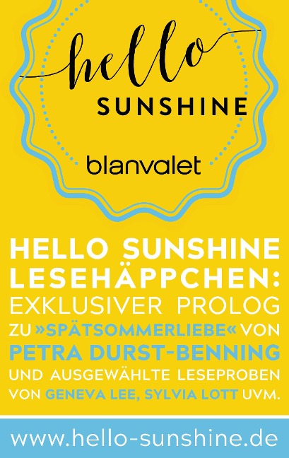Hello Sunshine Lesehäppchen - 