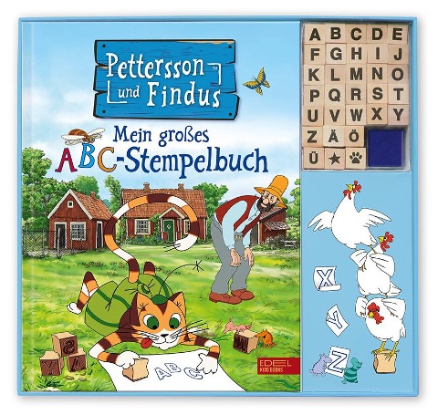 Pettersson und Findus: Mein großes ABC-Stempelbuch - Sven Nordqvist, Steffi Korda