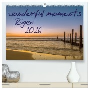 Cover-Bild zum Titel 'wonderful moments - Rügen 2026 (hochwertiger Premium Wandkalender 2026 DIN A2 quer), Kunstdruck in Hochglanz' von 'HeschFoto HeschFoto'