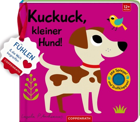 Mein Filz-Fühlbuch: Kuckuck, kleiner Hund! - 