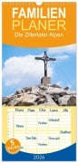 Cover-Bild zum Titel 'Familienplaner 2026 - Die Zillertaler Alpen mit 5 Spalten (Wandkalender, 21 x 45 cm) CALVENDO' von 'Christa Kramer'