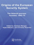 Cover-Bild zum Titel 'Origins of the European Security System' von ''