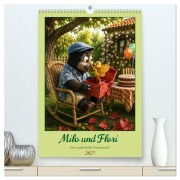 Cover-Bild zum Titel 'Milo und Flori (hochwertiger Premium Wandkalender 2027 DIN A2 hoch), Kunstdruck in Hochglanz' von 'Sonja Hofmann'