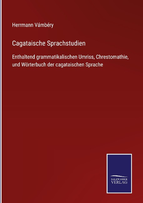 Cagataische Sprachstudien - Herrmann Vámbéry