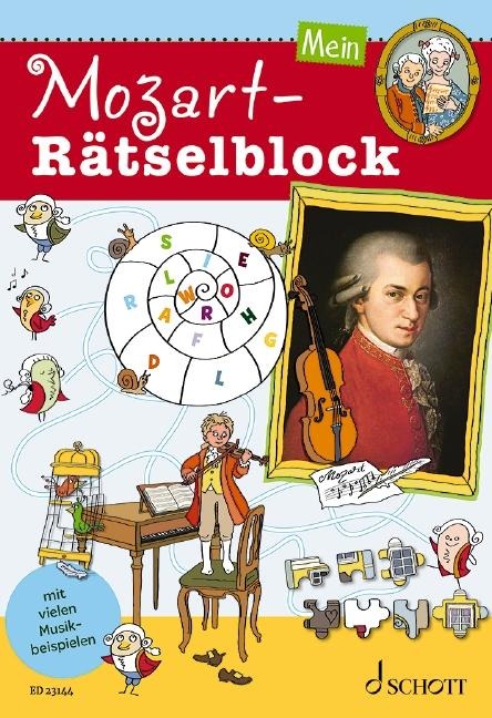 Mein Mozart-Rätselblock - 