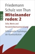 Cover-Bild zum Titel 'Miteinander reden 2' von 'Friedemann Schulz von Thun'