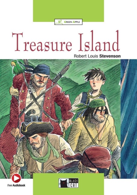 Treasure Island. Buch + Audio-CD - Robert Louis Stevenson