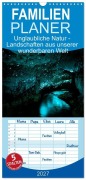 Cover-Bild zum Titel 'Familienplaner 2027 - Unglaubliche Natur - Landschaften aus unserer wunderbaren Welt mit 5 Spalten (Wandkalender, 21 x 45 cm) CALVENDO' von 'Matteo Colombo'