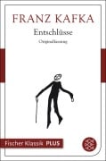 Cover-Bild zum Titel 'Entschlüsse' von 'Franz Kafka'