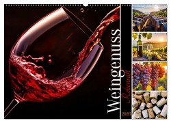 Cover-Bild zum Titel 'Rebensaft - Weingenuss (Wandkalender 2026 DIN A2 quer), CALVENDO Monatskalender' von 'Susan Michel'