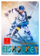 Cover-Bild zum Titel 'Eishockey Leidenschaft (Wandkalender 2026 DIN A2 hoch), CALVENDO Monatskalender' von 'Peter Roder'