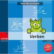 Cover-Bild zum Titel 'Mein Wortartenheft: Verben' von 'Salvisberg'