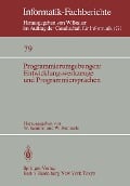 Cover-Bild zum Titel 'Programmierumgebungen: Entwicklungswerkzeuge und Programmiersprachen' von ''