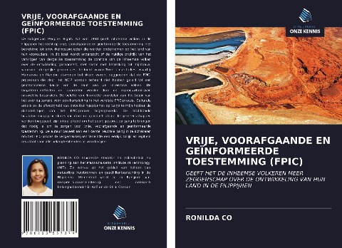 VRIJE, VOORAFGAANDE EN GEÏNFORMEERDE TOESTEMMING (FPIC) - Ronilda Co