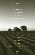 Cover-Bild zum Titel 'Whose Names Are Unknown' von 'Sanora Babb'