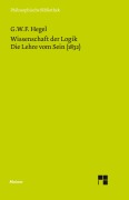 Cover-Bild zum Titel 'Wissenschaft der Logik. Die Lehre vom Sein (1832)' von 'Georg W F Hegel'