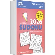 Cover-Bild zum Titel 'Das tägliche Sudoku 2026 - Tagesabreißkalender -14,8x21,0 - Rätselkalender - Knobelkalender' von ''