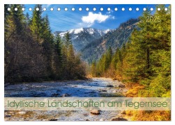 Cover-Bild zum Titel 'Idyllische Landschaften am Tegernsee (Tischkalender 2026 DIN A5 quer), CALVENDO Monatskalender' von 'Tom-Pic-Art Tom-Pic-Art'
