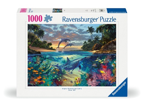 Erwachsenenpuzzle 1000 Teile - Korallenbucht - 