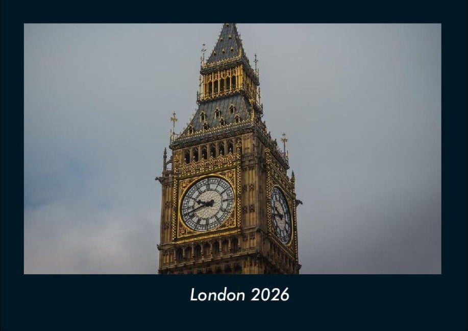 London 2026 Fotokalender DIN A4 - Tobias Becker
