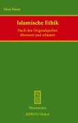 Cover-Bild zum Titel 'Islamische Ethik' von 'Hans Bauer'