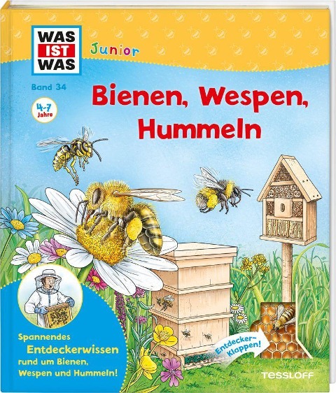 WAS IST WAS Junior Band 34 Bienen, Wespen, Hummeln - Angelika Rusche-Göllnitz