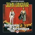 Cover-Bild zum Titel 'Mannequins mit Mörderaugen' von 'Jason Dark'