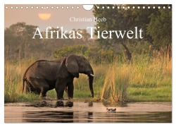 Cover-Bild zum Titel 'Afrikas Tierwelt Christian Heeb (Wandkalender 2026 DIN A4 quer), CALVENDO Monatskalender' von 'Christian Heeb'