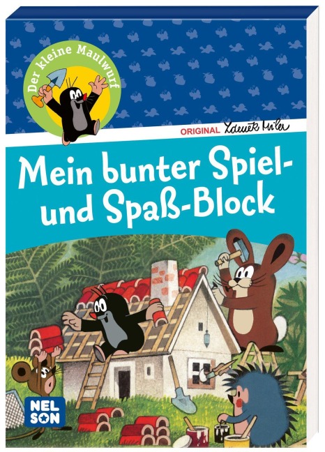 Der kleine Maulwurf: Mein bunter Spiel- und Spaß-Block - 