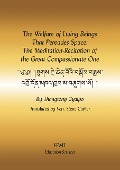 Cover-Bild zum Titel 'The Welfare of Living Beings That Pervades Space: The Meditation-Recitation of the Great Compassionate One eBook' von 'Fpmt'