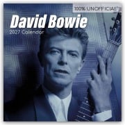 Cover-Bild zum Titel 'David Bowie 2027 - 16-Monatskalender' von 'Gifted Stationery Co. Ltd'