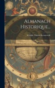 Cover-Bild zum Titel 'Almanach Historique...' von ''