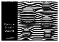 Optische Kunst im Quadrat (Wandkalender 2025 DIN A2 quer), CALVENDO Monatskalender - manhART manhART
