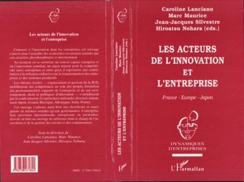 ACTEURS DE L'INNOVATION ET L'ENTREPRISE - Sylvestre, Nohara, Lanciano, Maurice