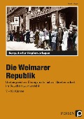Cover-Bild zum Titel 'Die Weimarer Republik' von 'Rudolf Meyer'