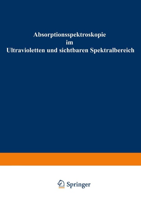 Absorptionsspektroskopie im Ultravioletten und sichtbaren Spektralbereich - Bruno Hampel